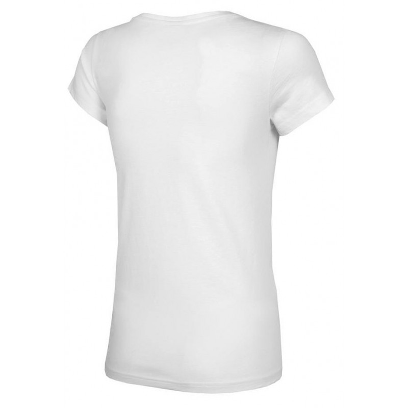T-shirt damski 4F H4L22-TSD013 - biały