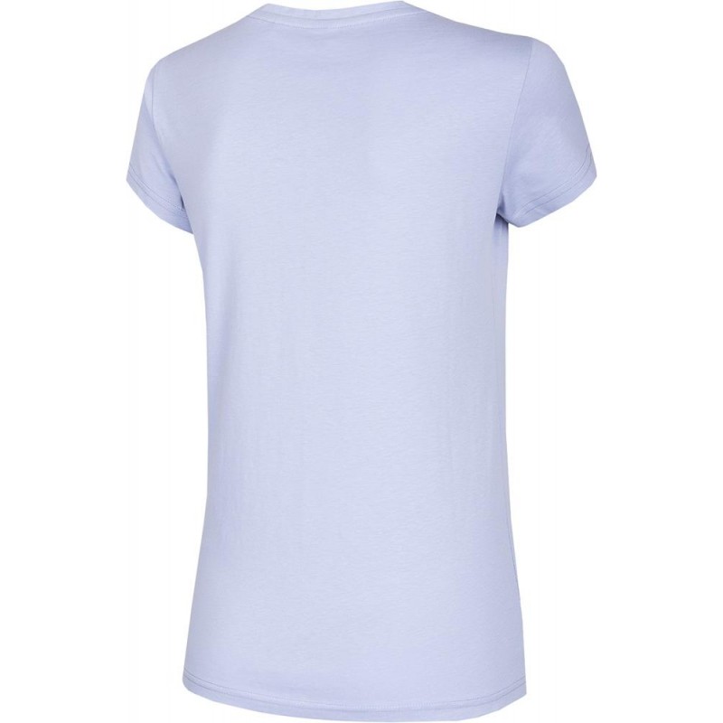 T-shirt damski 4F H4L22-TSD013 - błękitny