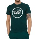 T-shirt męski 4F H4L22-TSM035 - c. zielony