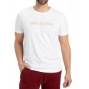 T-shirt męski z bawełny T-MONTE - biały