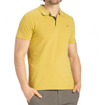 Koszulka męska polo T-LOWS - żółta