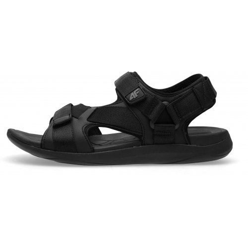Czarne sandały męskie SPORT 4F SAM004 H4L22 - czarne