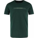 T-shirt męski z bawełny T-STRIP - zielony