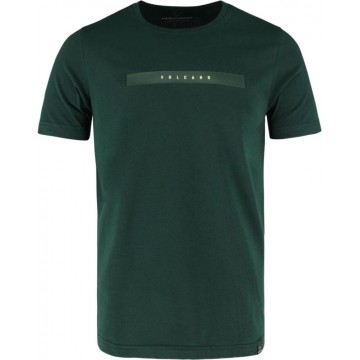 T-shirt męski z bawełny T-STRIP - zielony