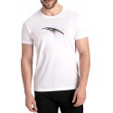 T-shirt męski bawełniany T-LEVEL - biały