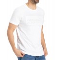 T-shirt męski z bawełny T-TED - biały
