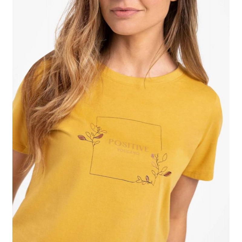 Koszulka damska T-FRAMI - żółta