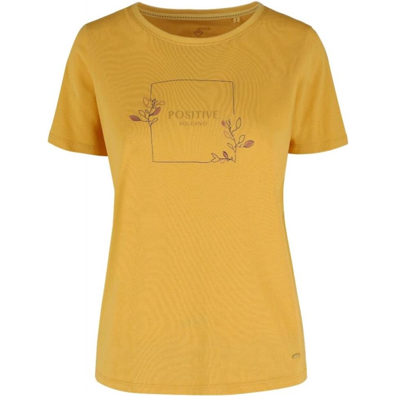 Koszulka damska T-FRAMI - żółta