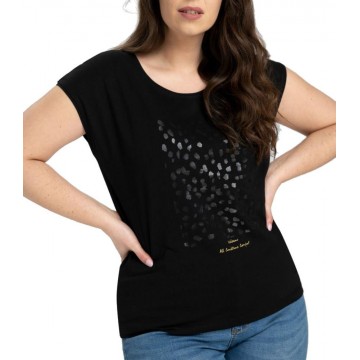 Koszulka damska T-FULLFOIL - czarna