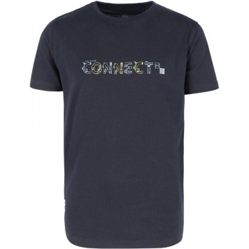 T-shirt chłopięcy T-CONNECT Junior - granat