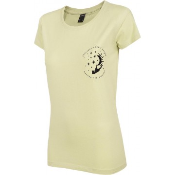 T-shirt damski Outhorn HOL22-TSD611 - jasna zieleń