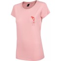 T-shirt damski Outhorn HOL22-TSD611 - jasny róż