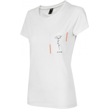 T-shirt damski Outhorn HOL22-TSD614 - biały