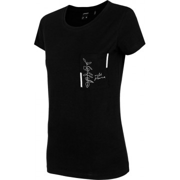 T-shirt damski Outhorn HOL22-TSD614 - czarny