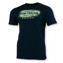 T-shirt męski TOM TAILOR 1030034-10668 - granatowy
