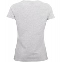 T-shirt damski Kappa ARINELLA 709427 - szary melanż