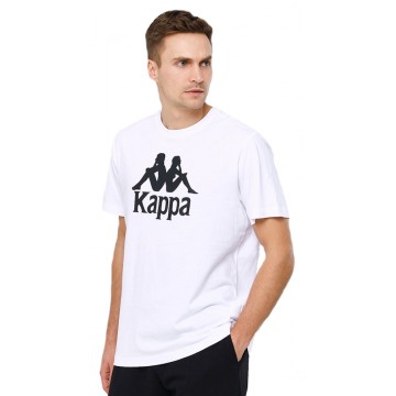 T-shirt męski Kappa CASPAR 303910 - biały