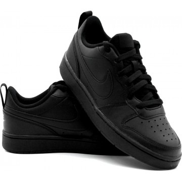 Buty młodzieżowe NIKE BQ5448 001 - czarne