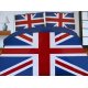 Pościel młodzieżowa 140x200  WZ. 5 Anglia Flaga Anglii 3D Pościel 140x200 Tania