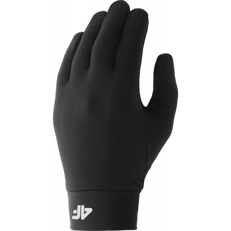 Rękawiczki dzianinowe 4F AW22AGLOU013 - czarne