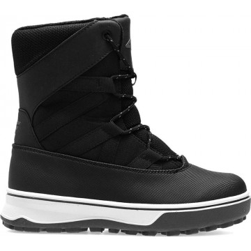 Buty dziewczęce śniegowce 4F JAW22FSBSM001 - czarne