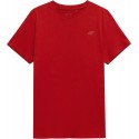 T-shirt męski 4F SS23TTSHM536 - czerwony
