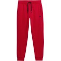 Męskie spodnie dresowe 4F SS23TTROM223 - czerwone