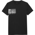 T-shirt męski 4F SS23TTSHM310 - czarny