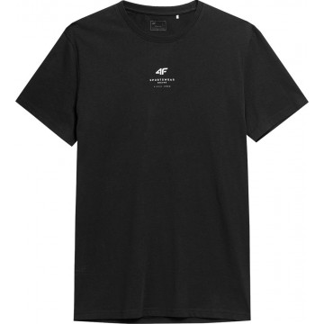 T-shirt męski 4F SS23TTSHM363 - czarny