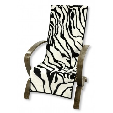 Koc na fotel 50x150 ELWAY Zebra 523