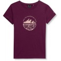 T-shirt damski z bawełny organicznej 4F SS23TTSHF348 - c.róż