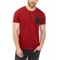 T-shirt męski T-SAILING - czerwony