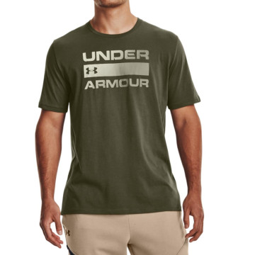 T-shirt męski Under Armour 1329582-390 - khaki