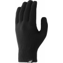 Rękawiczki dzianinowe 4F AW22AGLOU012 - czarne