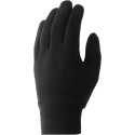 Rękawiczki polarowe 4FAW23AGLOU046 - czarne