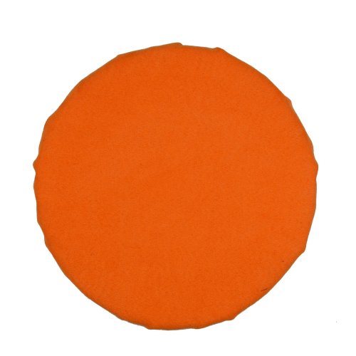 Okrągła poduszka na taboret 30 cm (pomarańczowa)