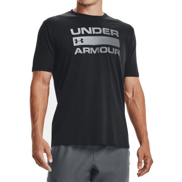T-shirt męski Under Armour 1329582-001 - czarny