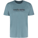 T-shirt męski T-HOLM - jasnoniebieski