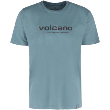 T-shirt męski T-HOLM - jasnoniebieski