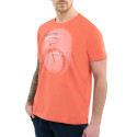 T-shirt męski T-EXPERT - pomarańczowy