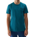 T-shirt męski 4FWSS24TTSHM1154 - morska zieleń