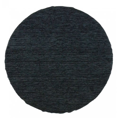 Okrągła poduszka na taboret 35 cm (ciemny grafit)